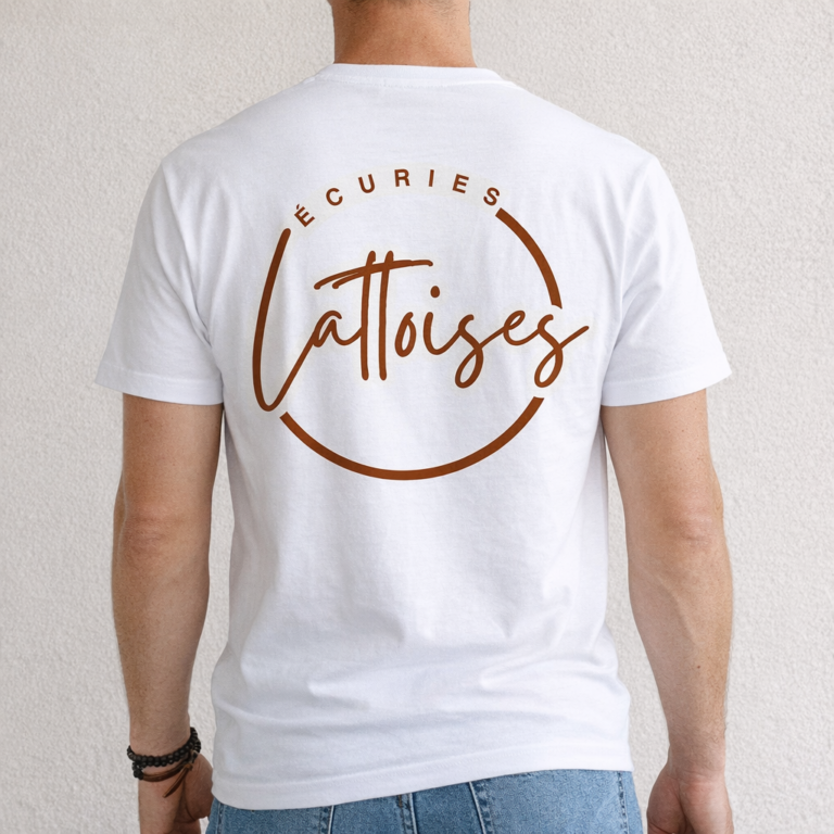 tee shirt écuries lattoises