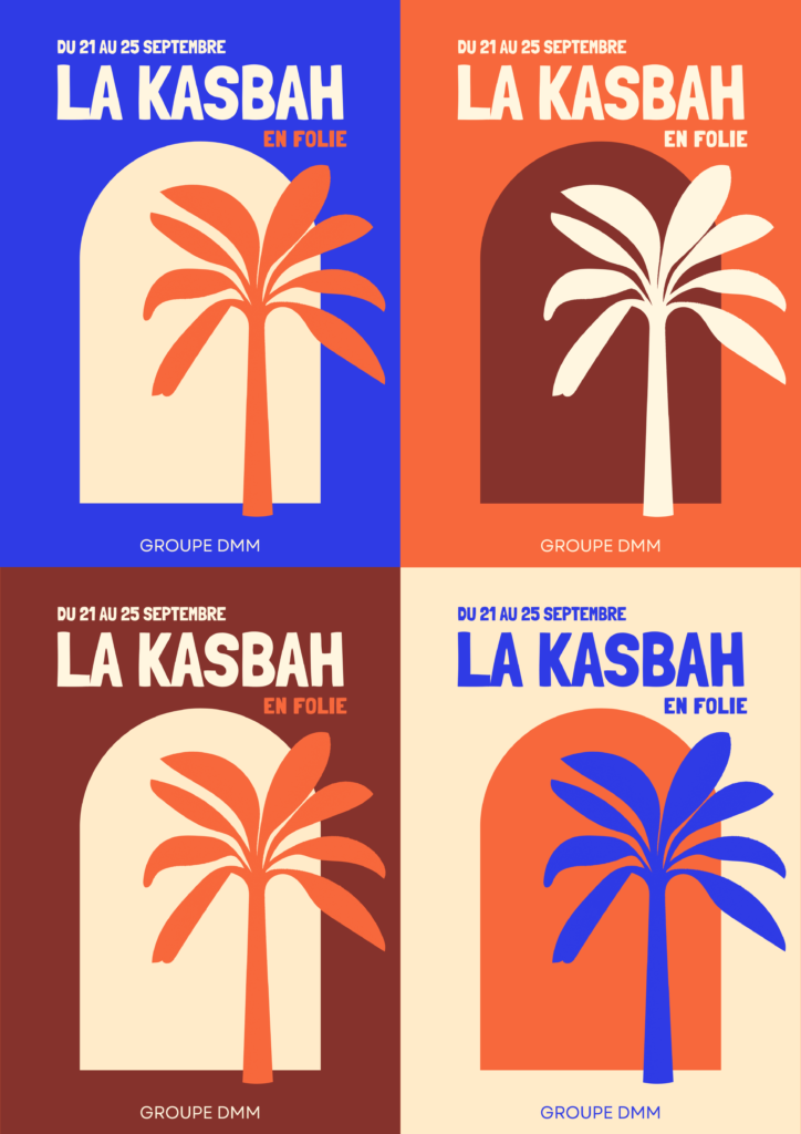 la kasbah en folie graphisme